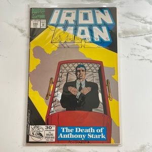 Iron Man 284 - "Death" of Tony Stark! War Machine - Marvel